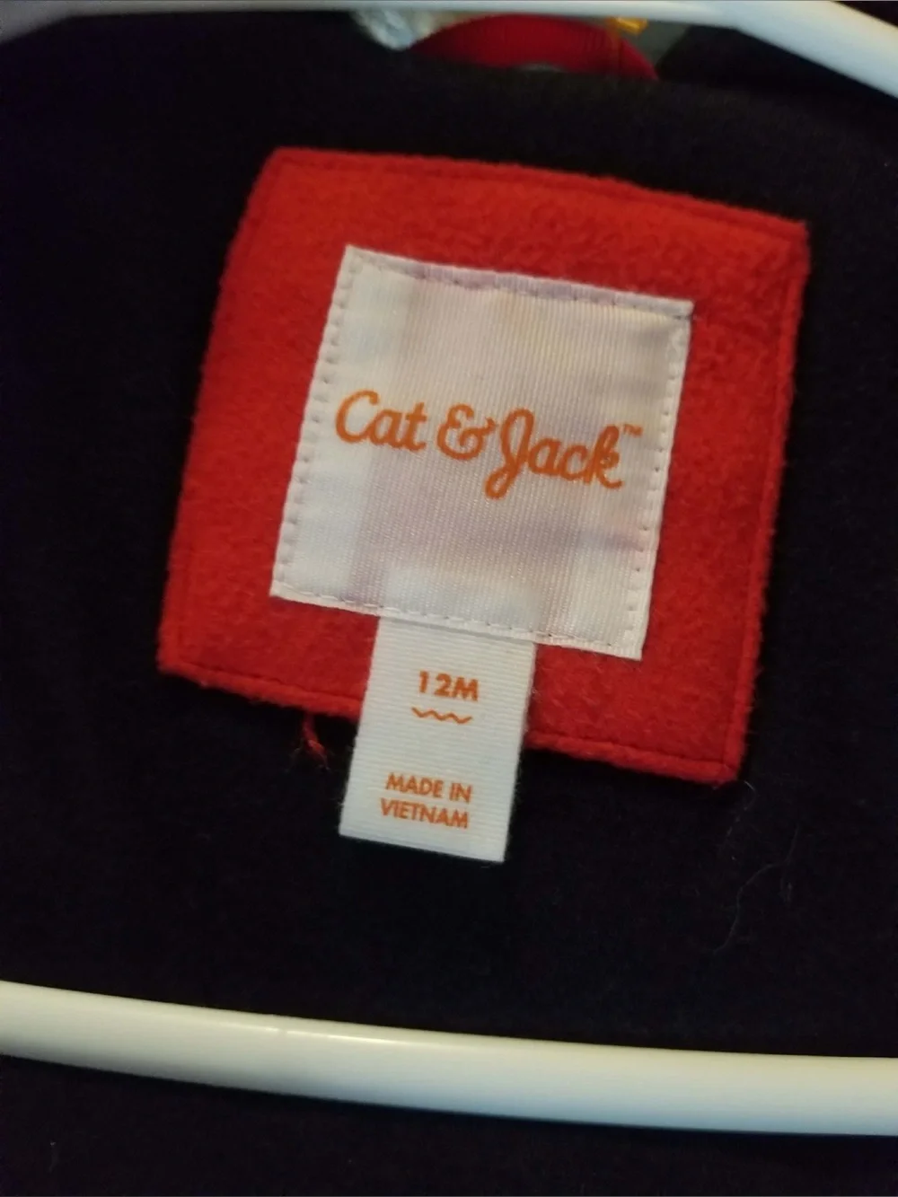 Cat & Jack Red Hooded Pea Coat for Kids